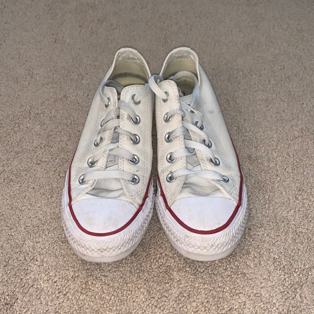 White Converse All Star